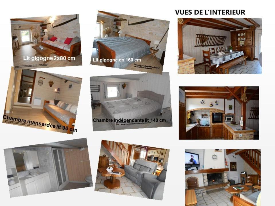 Marais Poitevin Bord Riviere Peche ,Barque, Velos, Wifi, Linge, Cheminee, Cuisine, Terrain De Boules La Taillee 外观 照片